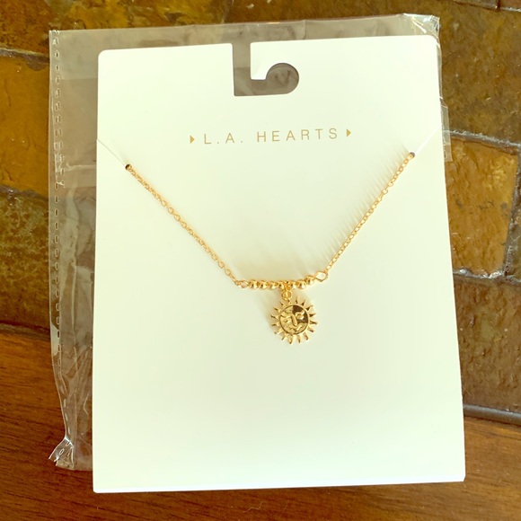 La Hearts Jewelry La Hearts Sun Choker Nwt Poshmark